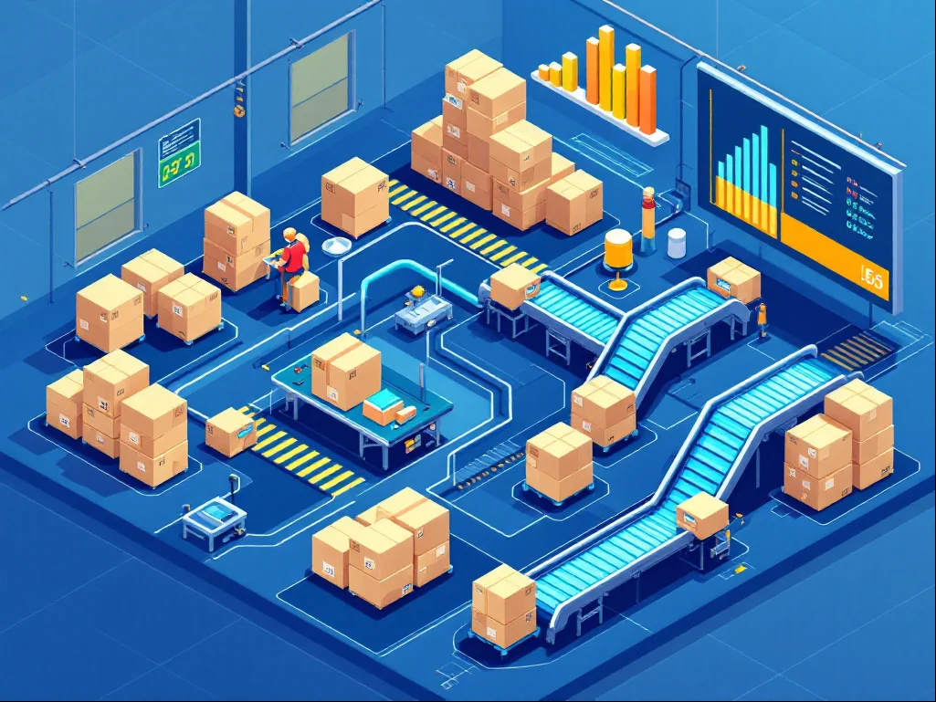 Lot-sizing production and inventory illustration
